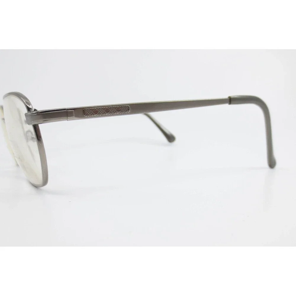 Seiko T671 Titanium Eyeglass Frames Gunmetal Grey Rectangular 49-19-140 Mens